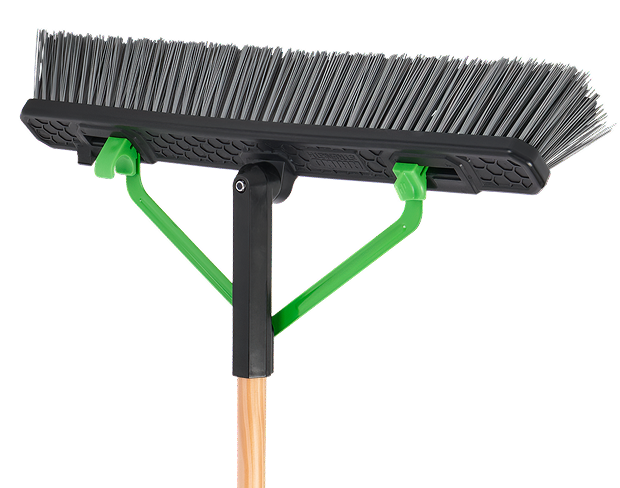 24" Rough Surface Folding Contractor Push Broom