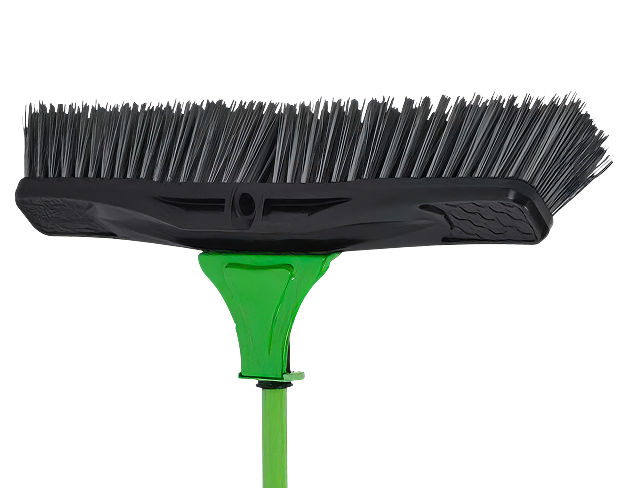 Rough Surface Ratcheting Push Broom